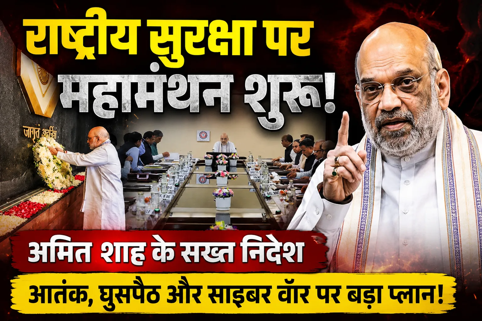 National Security Strategy Conference 2026 – New Delhi: राष्ट्रीय सुरक्षा रणनीति सम्मेलन 2026, अमित शाह ने आतंकवाद और घुसपैठ पर सख्त रुख